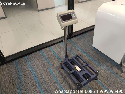 Dijital Karbon Çelik 45x60cm 300kg Platform Ölçeği T7+E Ağırlık Göstergesi ile Bench Ölçeği