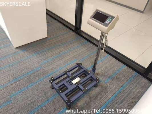 Dijital Karbon Çelik 45x60cm 300kg Platform Ölçeği T7+E Ağırlık Göstergesi ile Bench Ölçeği