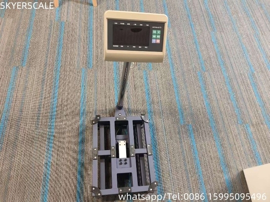 500 kg Karbon Çelik Endüstriyel Ağırlık taşınabilir Zemin Bench Platform Ölçüler XK3190-T7+E Ekranı ile