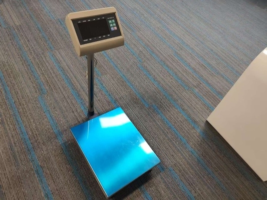 500 kg Karbon Çelik Endüstriyel Ağırlık taşınabilir Zemin Bench Platform Ölçüler XK3190-T7+E Ekranı ile