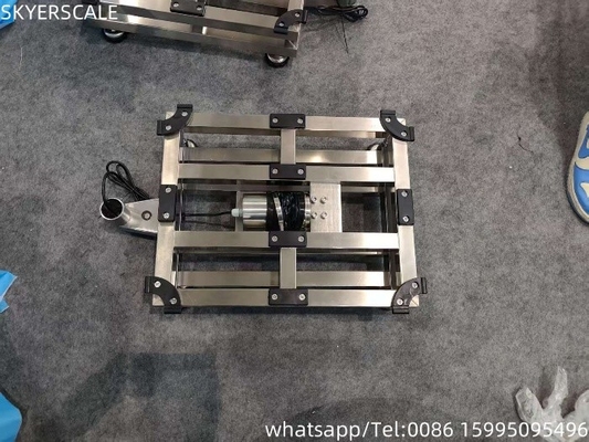 Fabrika 304 Tam Paslanmaz Çelik 400x500mm 300kg Su geçirmez IP67 Platform Ölçeği