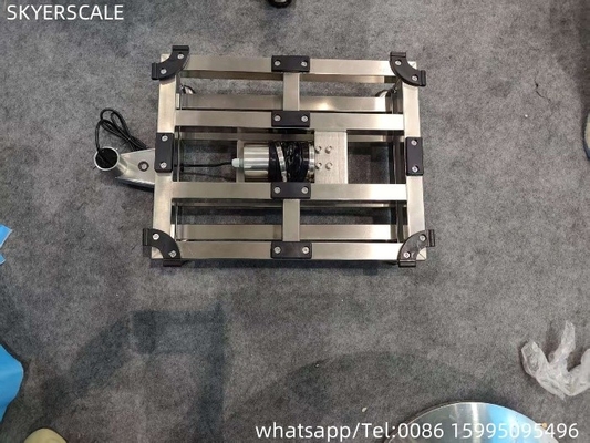 Fabrika 304 Tam Paslanmaz Çelik 400x500mm 300kg Su geçirmez IP67 Platform Ölçeği