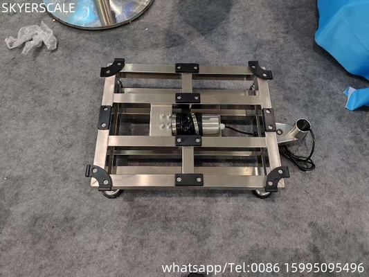 Fabrika 304 Tam Paslanmaz Çelik 400x500mm 300kg Su geçirmez IP67 Platform Ölçeği