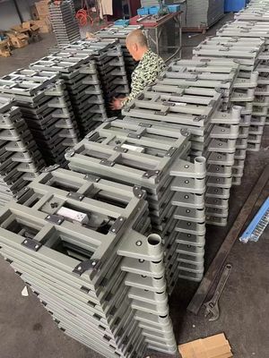 Ağır Görevli Platform Ağırlık Ölçüsü Elektronik Dijital Ağırlık Ölçüleri 500x500mm 300Kg Backrail ile