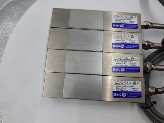Ağırlık 2 Ton Zemic H8C C3 Sınıfı Kesme Çaplı Yük Hücreleri