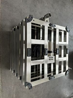 600x600mm 500kg 304 Tam paslanmaz çelik tartma platformu ölçeği