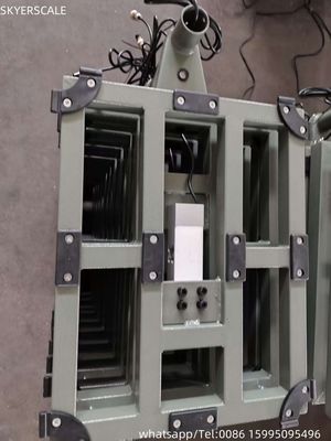 300 x 400 mm Elektronik Bench Platform Ölçeği Karbon Çelik Aşırı Yüklenme Koruması 100kg kapasite