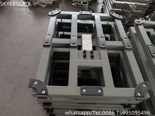 300 x 400 mm Elektronik Bench Platform Ölçeği Karbon Çelik Aşırı Yüklenme Koruması 100kg kapasite