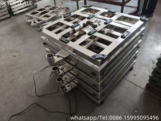 Yüksek hassasiyet İyi Kalite 60 X 80 cm Paslanmaz Çelik Su geçirmez 500kg Bench Scale