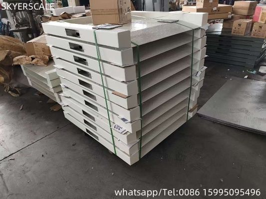 Elektronik Dijital Alçak Profil 3 Ton Ağır Görevli Zemin Sandalye Tekerlek Ölçeği