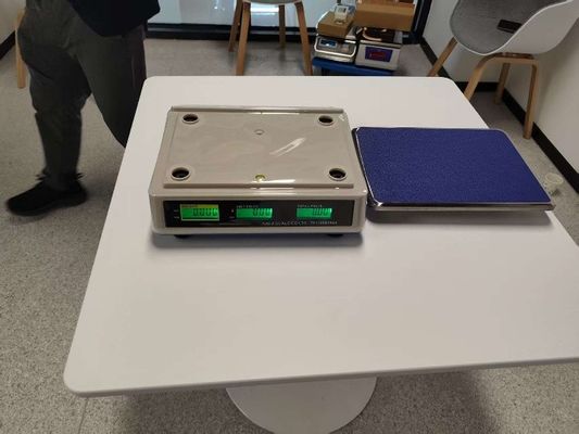 AC / DC Güç kaynağı Elektronik Gıda Hesaplama Ağırlık Yeşil LED Ekranlı Ölçüler