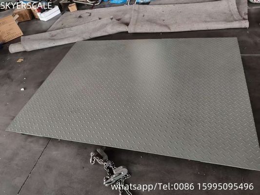 Elektronik Platform Yer Ağırlık Ölçeği Dijital Platform Ölçeği 5t 10t Karbon Çelik AC/DC 110v/220v