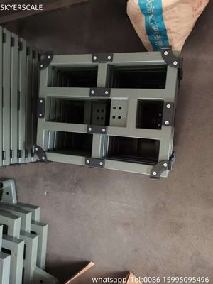 500x600 mm 300kg Karton Çelik Platform Ağırlık Ölçüsü Endüstriyel Ağırlık Çanları KELI UDA veya zemic L6G yük hücresi ile