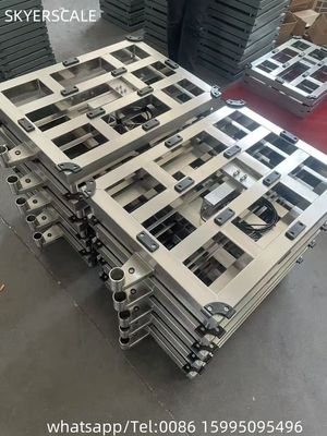 Yüksek kaliteli 600x700mm 600kg Elektronik Bench Paslanmaz çelik su geçirmez Dijital Platform Ölçeği