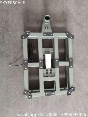 100kg 300x400mm Elektronik Dijital Perakende Bench Scale Karbon Çelik Platform LED ZEMIC Yük Hücresi OEM ODM Özel