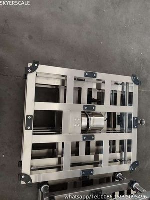Dijital Elektronik Platform Ölçeği Paslanmaz Çelik su geçirmez 500kg Bench Ölçeği LCD Ekran OEM özelleştirilebilir