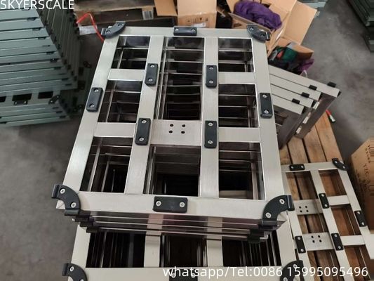 Dijital Elektronik Platform Ölçeği Paslanmaz Çelik su geçirmez 500kg Bench Ölçeği LCD Ekran OEM özelleştirilebilir