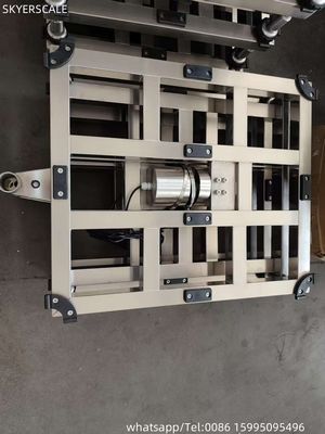Dijital Bench Ölçeği su geçirmez Paslanmaz Çelik 500x600mm 500kg Ağırlık Baskı Ölçeği LED Elektronik Gösterge