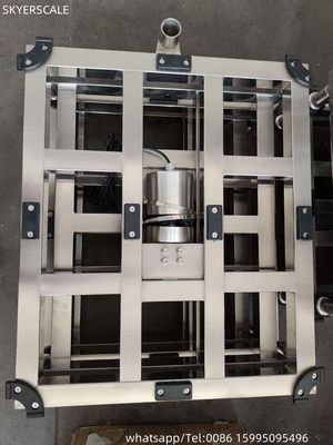 Inox su geçirmez 600x800cm 500kg yüksek doğruluk Endüstriyel Dijital Elektronik Bench Platform Ölçeği