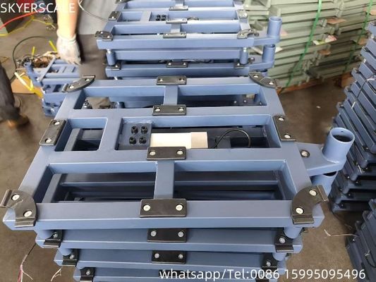 Electronic Bench Platform Scale 400x500mm Carbon Steel Overload Protection 100kg 200kg 300kg