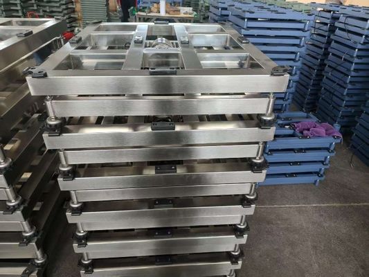 Paslanmaz çelik özelleştirilebilir platform bank ölçeği 700x800mm 800kg Endüstriyel Elektronik