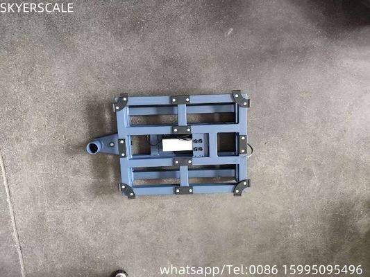 LCD / LED Display Chinese Manufacturing Industry Platform Electronic Scale 500x400mm 60kg With Powder Coated Treatment