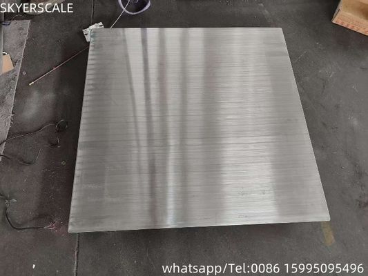 304 Stainless Steel Electronic Platform Weighing Scale 1mx1m 3 Ton Floor Scale