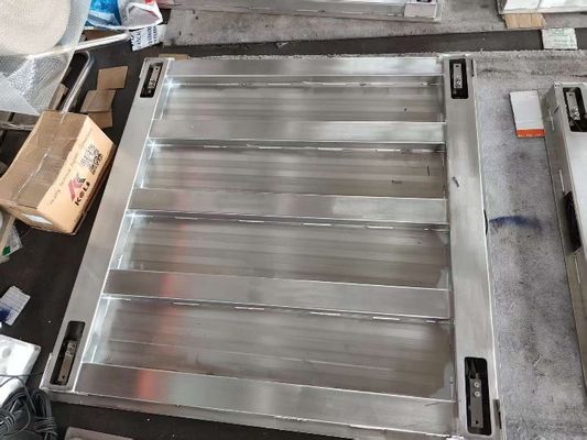 304 Stainless Steel Electronic Platform Weighing Scale 1mx1m 3 Ton Floor Scale