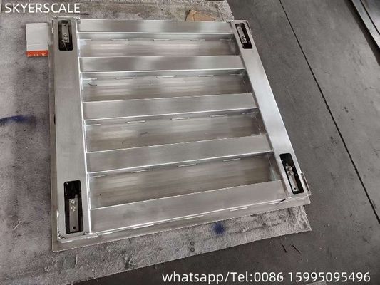 304 Stainless Steel Electronic Platform Weighing Scale 1mx1m 3 Ton Floor Scale