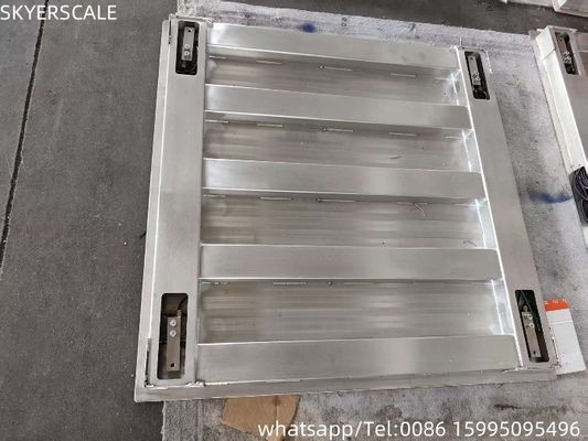 3T Platform Scale Full 304 Stainless Steel 1.5x1.5m Electronic Weighing Scales Digital Floor Scale Industrial