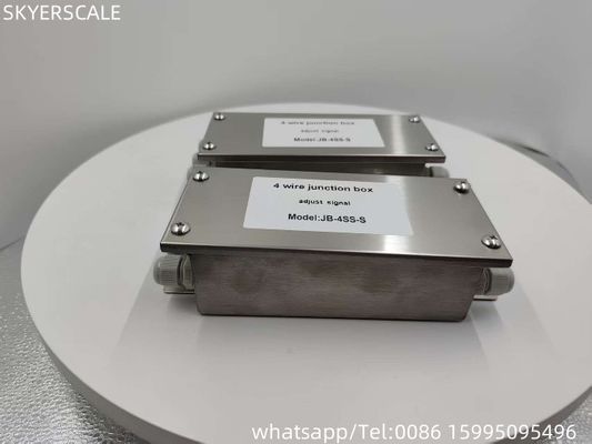 Electronic Stainless Steel Weighing Scale Parts Waterproof IP67 4 Wire Junction Box