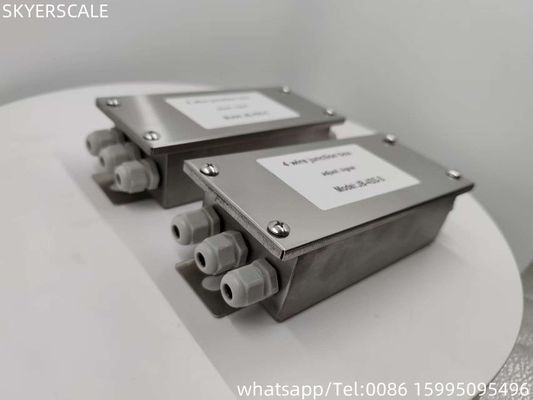 Electronic Stainless Steel Weighing Scale Parts Waterproof IP67 4 Wire Junction Box