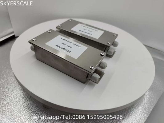 Electronic Stainless Steel Weighing Scale Parts Waterproof IP67 4 Wire Junction Box