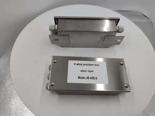 4 Kanallı IP67 Su geçirmez Elektrik Değiştiricisi 4 Hatlı Paslanmaz Çelik Yük Hücresine Bağlantı Kutusu Ölçekler İçin