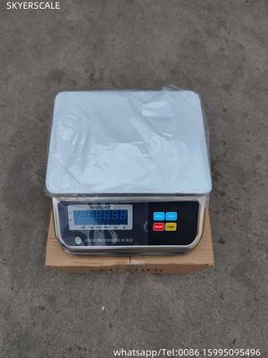 15kg Ağırlık Ölçümü Su geçirmez Paslanmaz Çelik Deniz Yiyecekleri Ölçeği