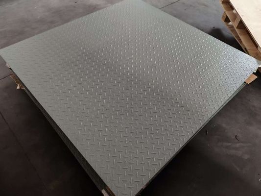 Elektronik Ağır Hizmet Tipi Tartı Kantarı 0.8x1.2m 3 Ton Endüstriyel Kullanım İçin Zemin Kantarı