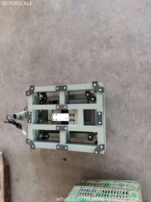 Karbon çelik platform ağırlık ölçeği 40x50cm 300kg Dijital platform sandalyesi ölçeği Depo için
