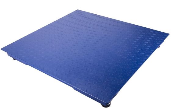 1.2 × 2m 5 Ton Karbon Çelik Platform Zemin Tartım Terazileri