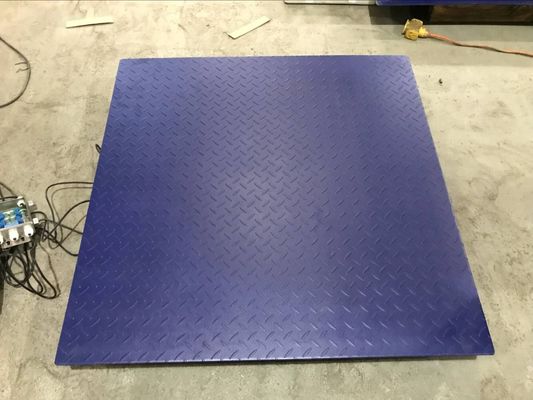 3T 5T ​​Tek Katlı LED / LCD Ekran Zemin Tartım Terazileri