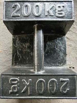 Atık demir kalibrasyon test ağırlığı