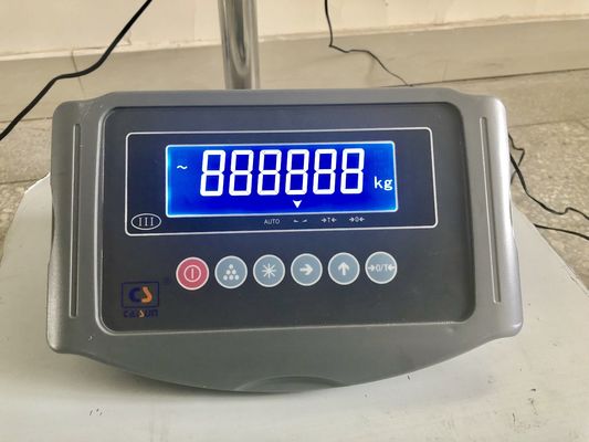 6 Haneli LCD Ekranlı Elektronik Tartı Göstergesi