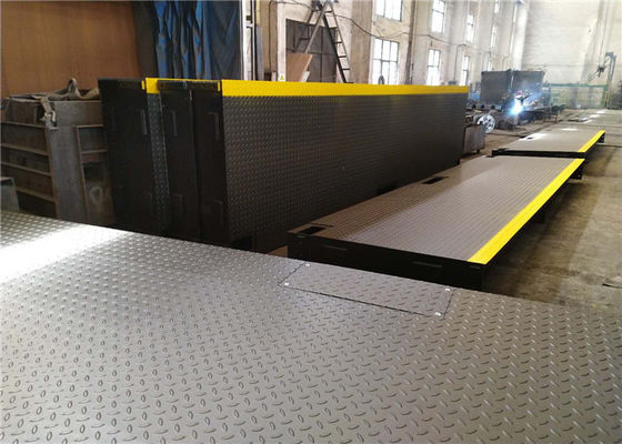 Dijital Q235 Çelik 3 × 24m 200 Ton Kamyon Tartı Terazileri