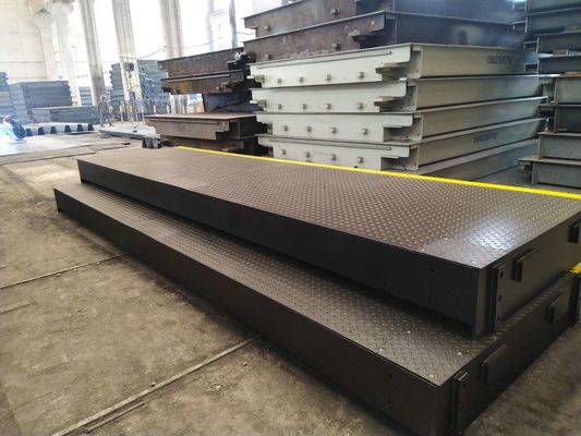 Dijital Q235 Çelik 3 × 24m 200 Ton Kamyon Tartı Terazileri