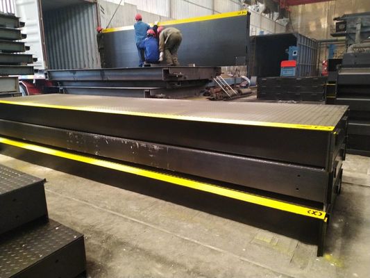 Dijital Q235 Çelik 3 × 24m 200 Ton Kamyon Tartı Terazileri