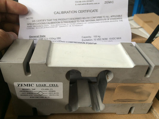 ZEMIC L6F OIML Onayı ile 50kg-2t Elektronik Tartı Cihazları İçin Yük Hücresi Tartımı