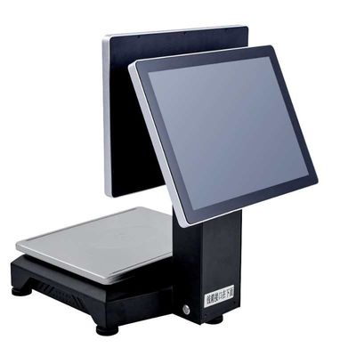 Tartım fonksiyonlu 15.1 inç LCD dokunmatik ekranlı bilgisayar kasası