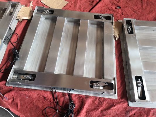 1.5x2m 3T Elektronik Fırçalı Paslanmaz Çelik Platform Kantarı
