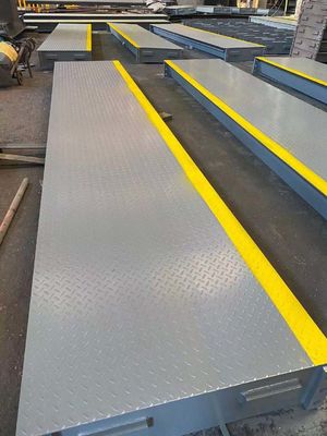 Çin Kantarı Üretimi 3x16m-60 Tonluk Kamyon Tartı Kamyonu için Ağırlık Köprü Ölçeği