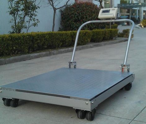 Hareketli Paslanmaz Çelik Platform 3T Elektronik Zemin Ölçeği Kaymaz