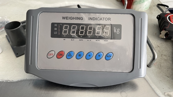 Tek Renkli Uyarı Lambalı LED Mekanik Dijital Baskül Göstergesi